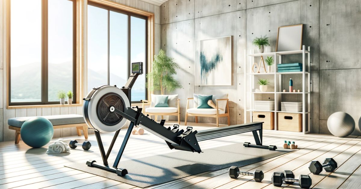 Romaskine i home gym