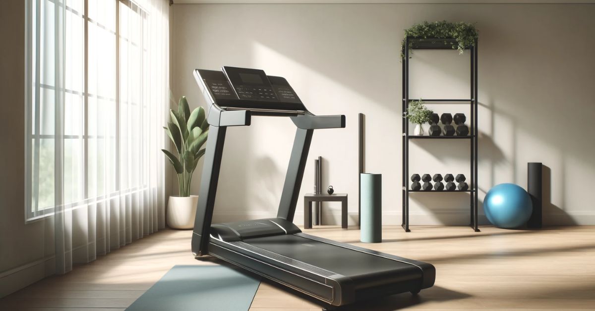 Løbebånd i home gym